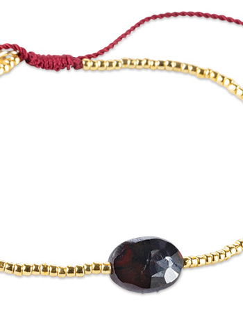 Armband Secret Garnet detail