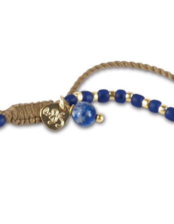 Armband Hoping Lapis Lazuli detail