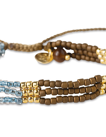 Armband Harmonious Tiger Eye detail