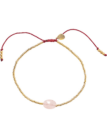 Armband Secret Roze Quartz