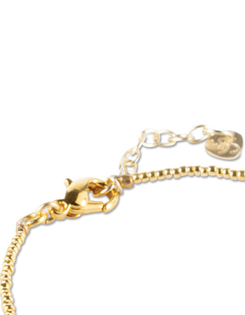 Armband Glossy Labrodorite Garnet Rose Quartz detail