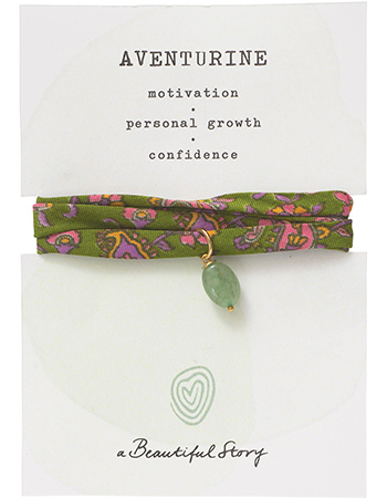 Armband Sari Wrap  Aventurine