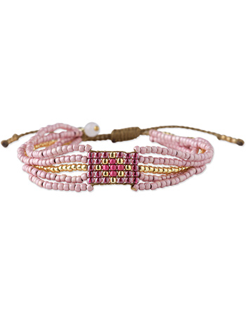 Armband Field Rose Quartz