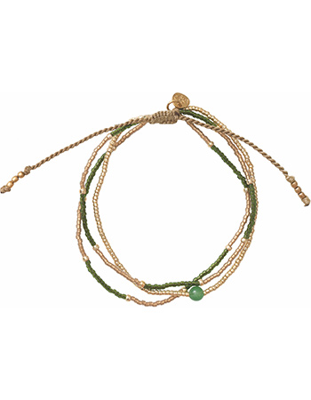 Armband Party Aventurine Gold