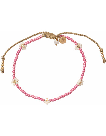 Armband Sunshine Rose Quartz Gold