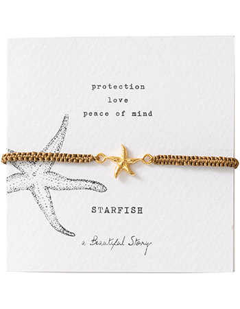 Armband Symbol Starfish Gold