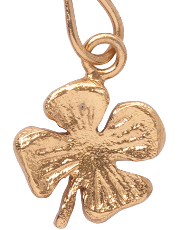 Mix And Match Hanger Klavervier Gold Plated detail