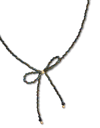 Ketting Wishful Black Onyx detail
