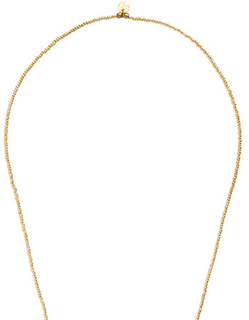 Goudkleurige Ketting Calm Aventurine detail