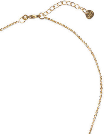 Vergulde Ketting Truthful Aventurine Citrine detail