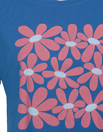 T‑shirt Oxfam Spring Flowers Nautical detail