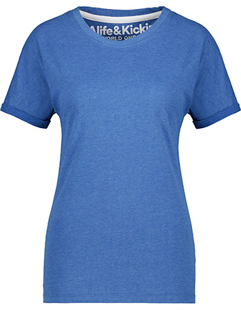 T&#8209;shirt Malaikaak A Cobalt Melange