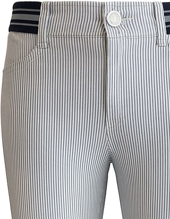 Capri Broek Anna Sporty Stripe White detail