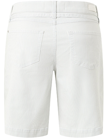 Bermuda Lia City Stripe Sky detail