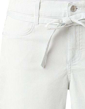 Bermuda Lia City Stripe Sky detail