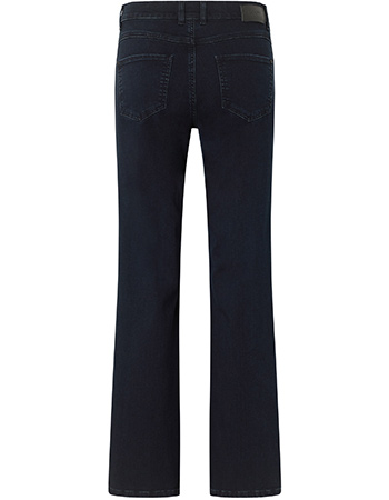 Jeans Lara Wide Leg Donkerblauw detail