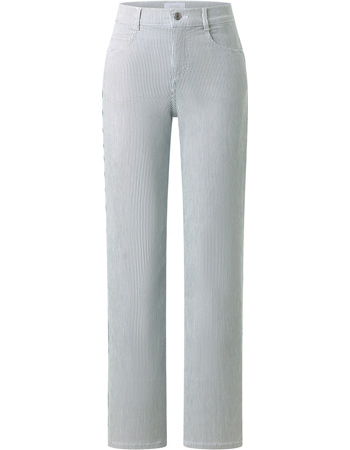 Jeans Lara Stripe White Blue