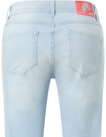 Jeans Lena Bootcut Bleached Blue detail