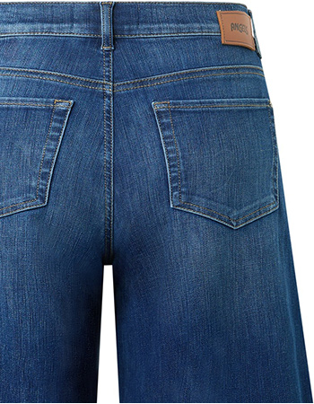 Jeans Liva Cargo Wide Leg Mid Blue Used detail