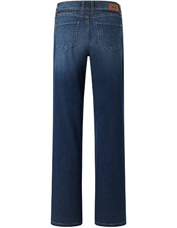 Jeans Liz City Met Riem Mid Blue detail