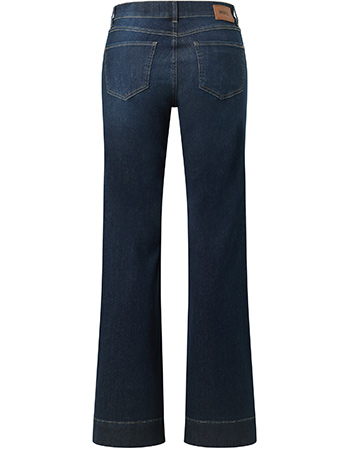 Jeans Luna Flared Dark Indigo detail