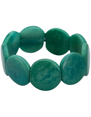 Armband Tagua Petrol