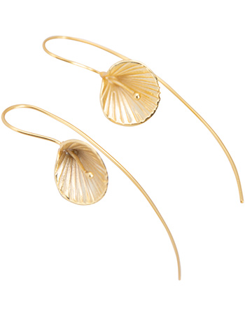 Oorbellen Kall 18k Verguld detail