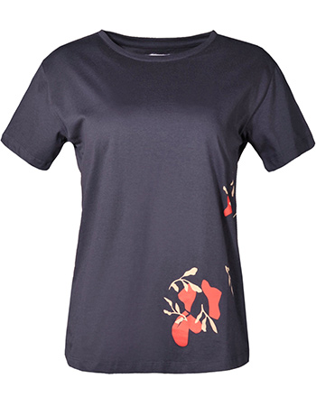 T&#8209;shirt  Blad Heart Saphir