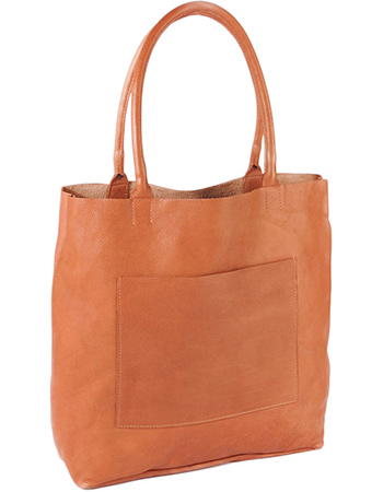 Shopper Eco Leer Papaya