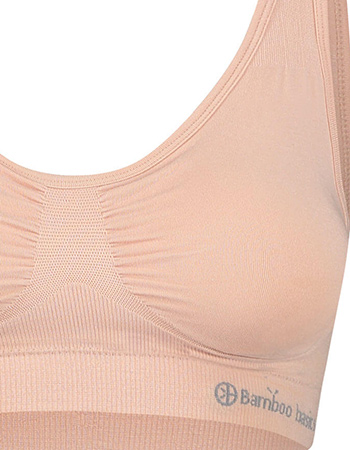 BH Fleur Seamless Padded Bamboe Rose detail