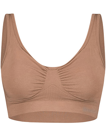 BH Fleur Seamless Padded Bamboe Tan