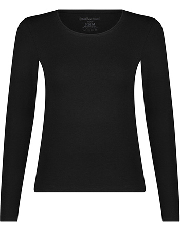 Longsleeve Thermo Merino Bamboo Black