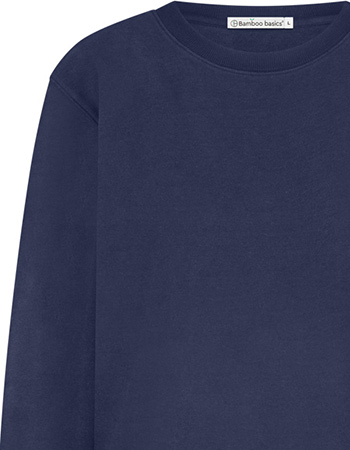 Lounge Sweater Hailey Navy detail