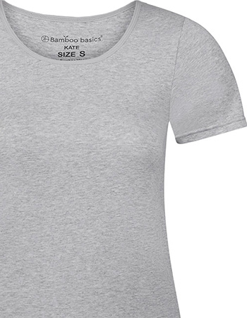 T&#8209;shirts Kate 2&#8209;Pack Light Grey detail
