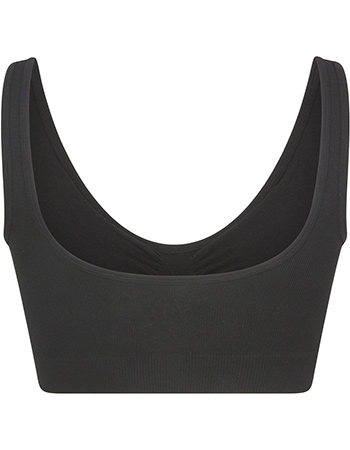 BH Fleur Seamless Padded Bamboe Black detail