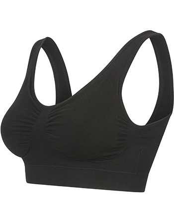 BH Fleur Seamless Padded Bamboe Black detail