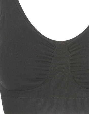 BH Nova 2‑Pack Seamless Bamboe Black detail