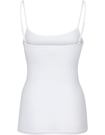 Spaghetti Tops Vera 2&#8209;Pack White detail