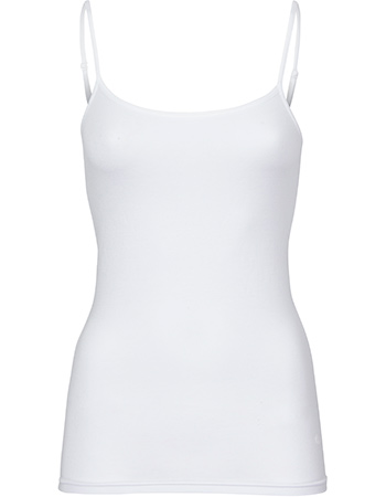 Spaghetti Tops Vera 2&#8209;Pack White detail