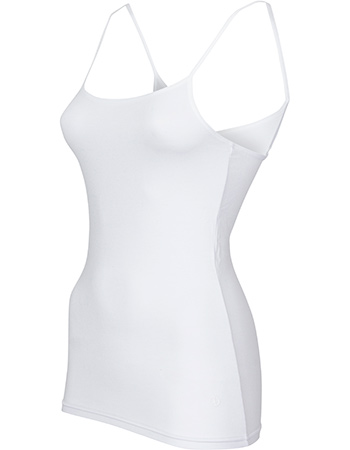Spaghetti Tops Vera 2&#8209;Pack White detail