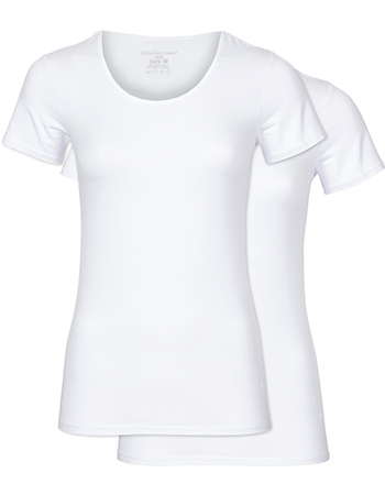 T&#8209;shirts Kate 2&#8209;Pack White