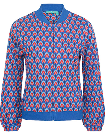 Basseball Jacket Rainbow Jaquard River