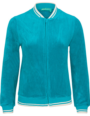Basseball Jacket Solid Ocean