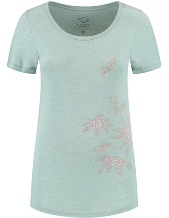 T&#8209;shirt Morning Glory Agave Green