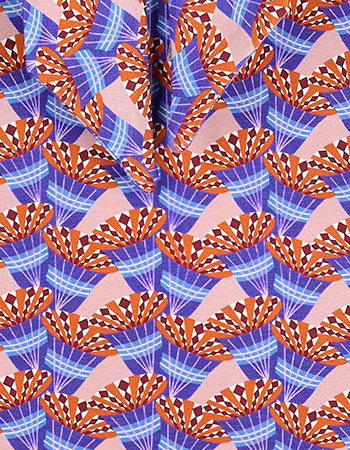 Top Strik Mystic Flower Shell detail