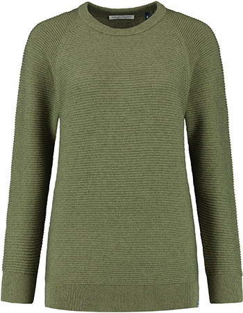 Trui  Woolcel Olive Melange