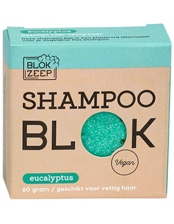 Shampoo Bar Vettig Haar Eucalyptus detail