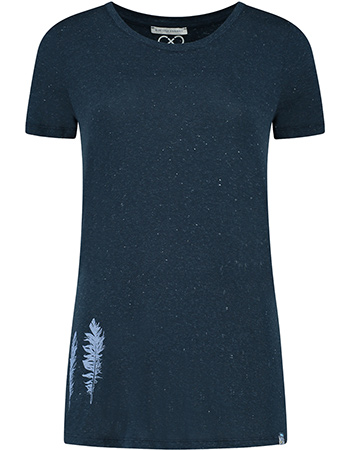 T&#8209;shirt Feathers Blue