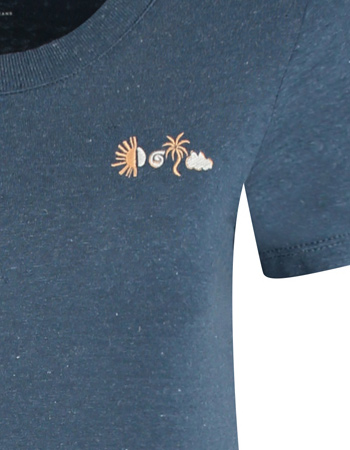 T&#8209;shirt Denimcel Summer Magic Indigo detail