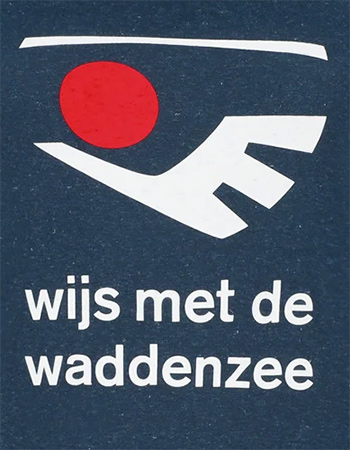 T&#8209;shirt Wijs met de Waddenzee detail